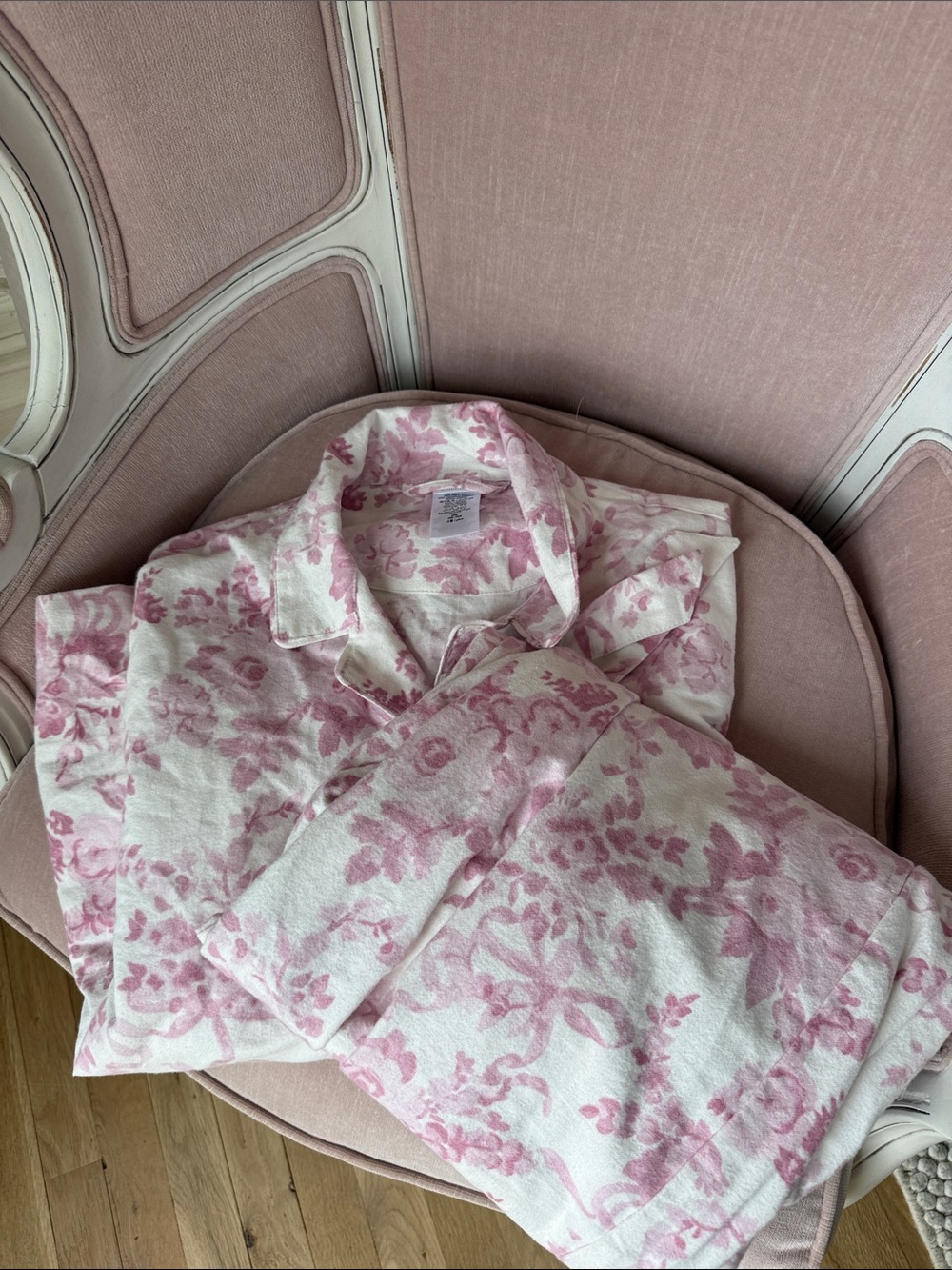 LoveShackFancy Pink Floral Kids Pajama Set